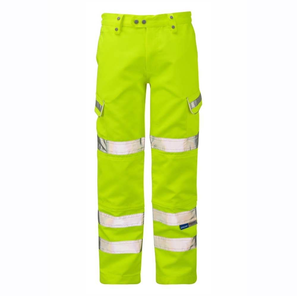 PULSAR P346 Hi-Vis Yellow Combat Trouser