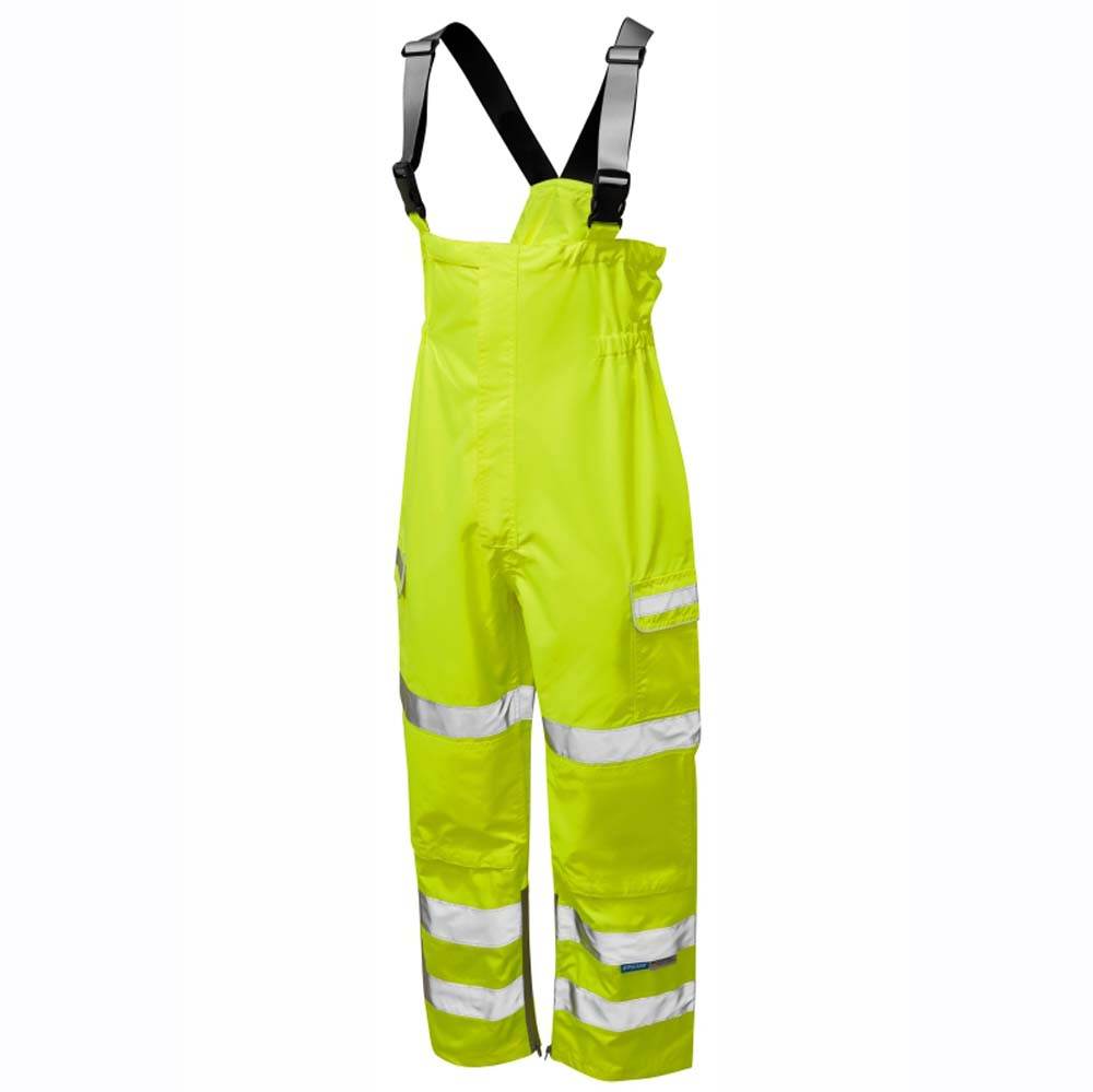 PULSAR P521 Hi-Vis Yellow Waterproof Salopette