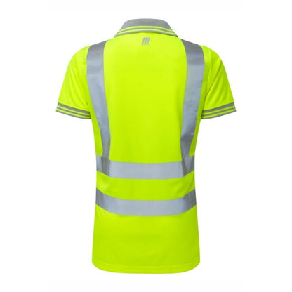 PULSAR P700 Ladies Hi-Vis Yellow Polo Shirt