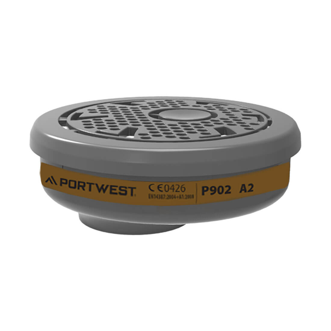 Portwest A2 Gas Filter Bayonet Connection (Pk6)