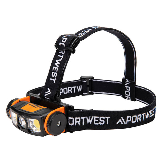 Portwest LED motion sensor USB head light