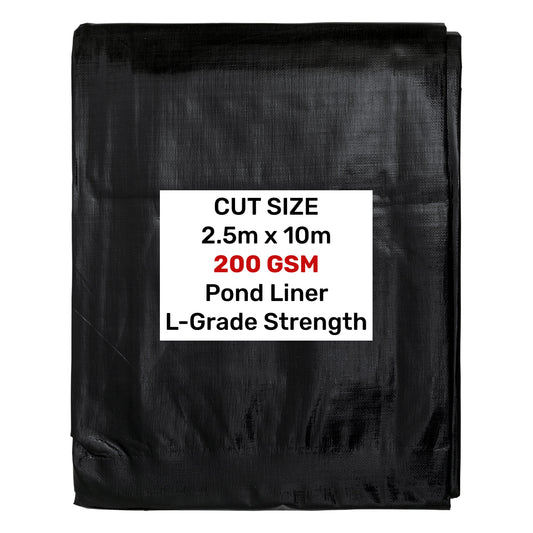 Pond Liner L-Grade 2.5m x 10m