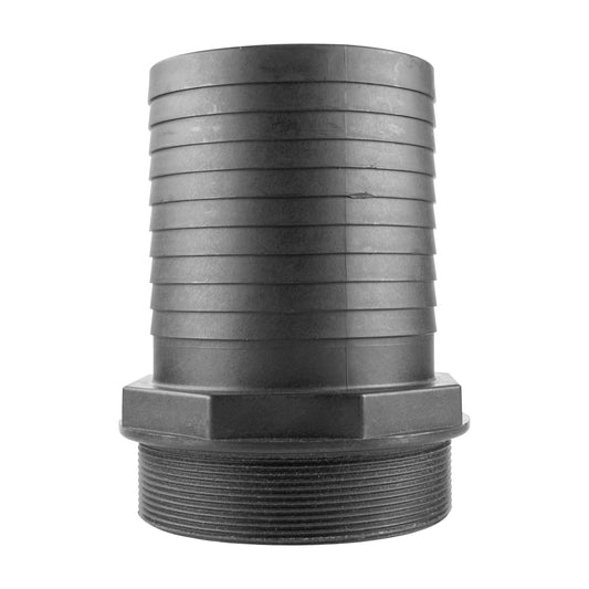 Pond Straight Connector 3" BSPM - 75mm