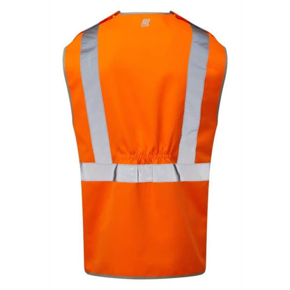 PULSAR PR145 Hi-Vis Orange Tear Apart Waistcoat