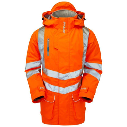 PULSAR PR499 Hi-Vis Orange Mesh Lined Storm Coat