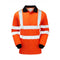 PULSAR PRARC21 Rail Spec FR-AST-ARC Hi-Vis Long Sleeve Polo Shirt