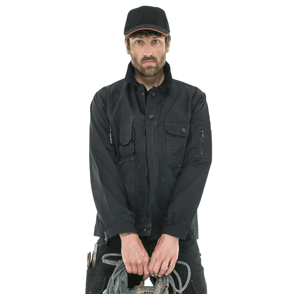 Herock Aton Multi-Pocket Water-Repellent Work Jacket Black / Small