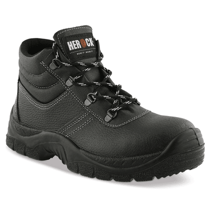 Herock Roma Safety S3 Steel Toe Cap Boot Black / EU 40 / UK 6