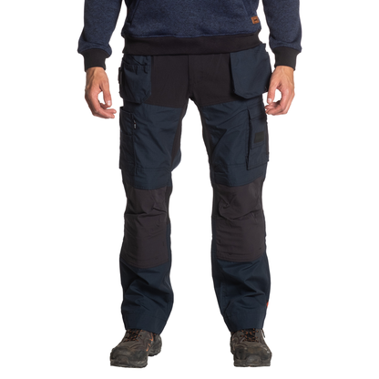 Herock Spector Multi Pocket Holster Pocket Kneepad Stretch Trousers Anthracite / Black 44" Waist - 33" Leg