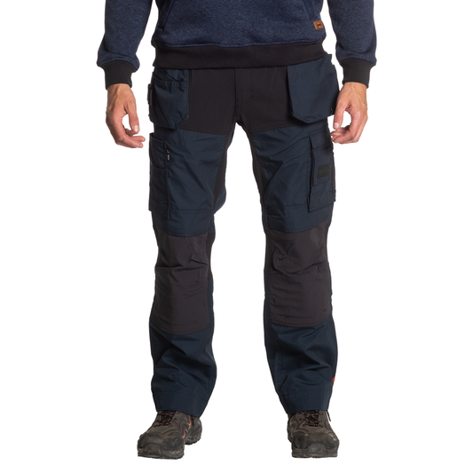Herock Spector Multi Pocket Holster Pocket Kneepad Stretch Trousers Anthracite / Black 44" Waist - 33" Leg