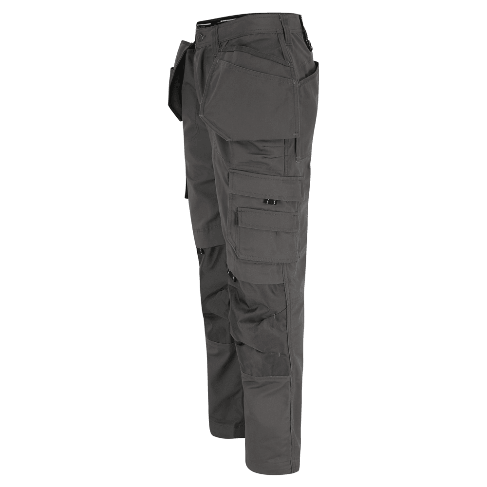 Herock Dagan Short Leg Water-Repellent Holster Pocket Kneepad Trousers Grey 36" Waist, 28" Leg