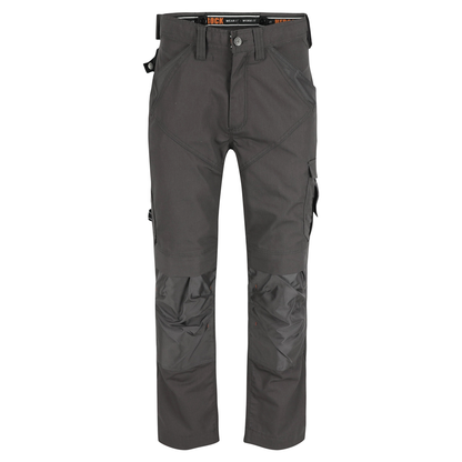 Herock Apollo Shortleg Multi Pocket Knee Pad Trousers Grey 30" Waist, 28" Leg