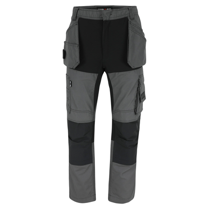 Herock Spector Multi Pocket Holster Pocket Kneepad Stretch Trousers Anthracite / Black 44" Waist - 33" Leg