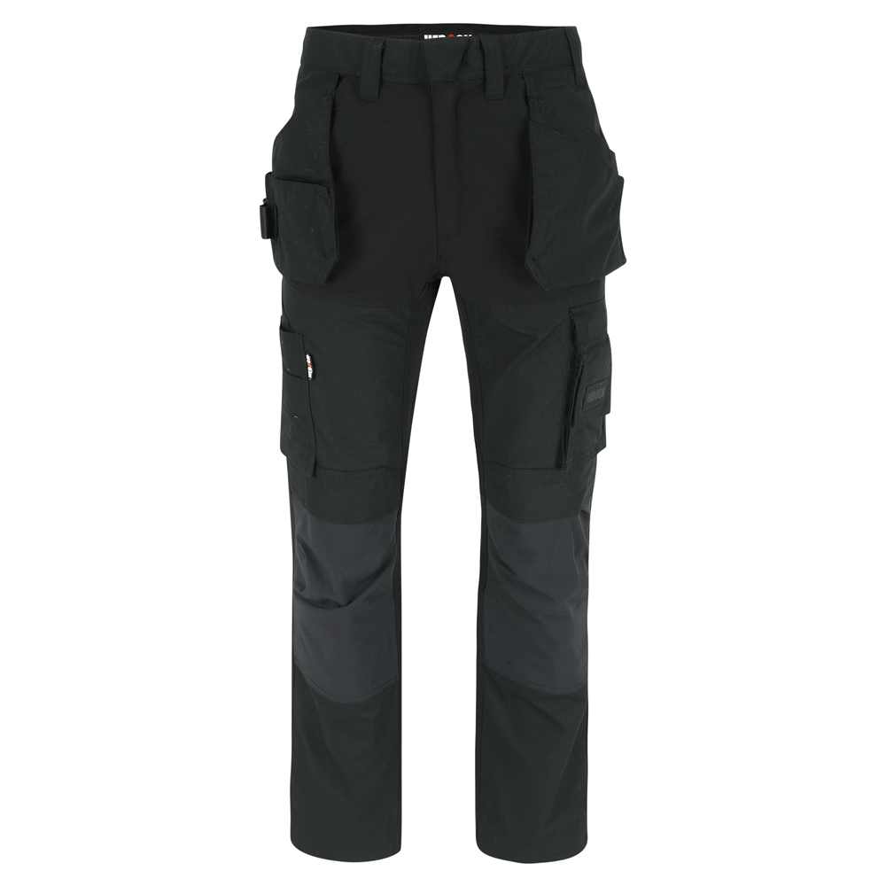 Herock Spector Multi Pocket Holster Pocket Kneepad Stretch Trousers Anthracite / Black 44" Waist - 33" Leg
