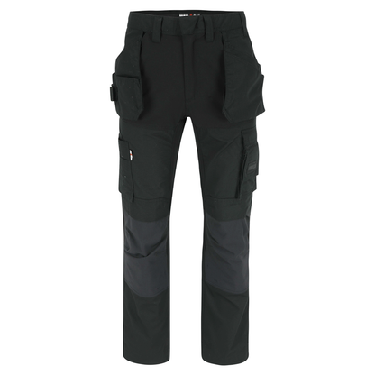 Herock Spector Multi Pocket Holster Pocket Kneepad Stretch Trousers Anthracite / Black 44" Waist - 33" Leg