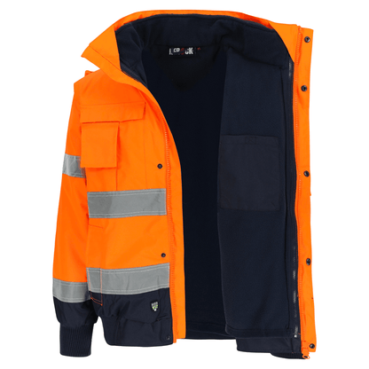 Herock Tarvos Waterproof Hi-Vis Jacket Bodywarmer