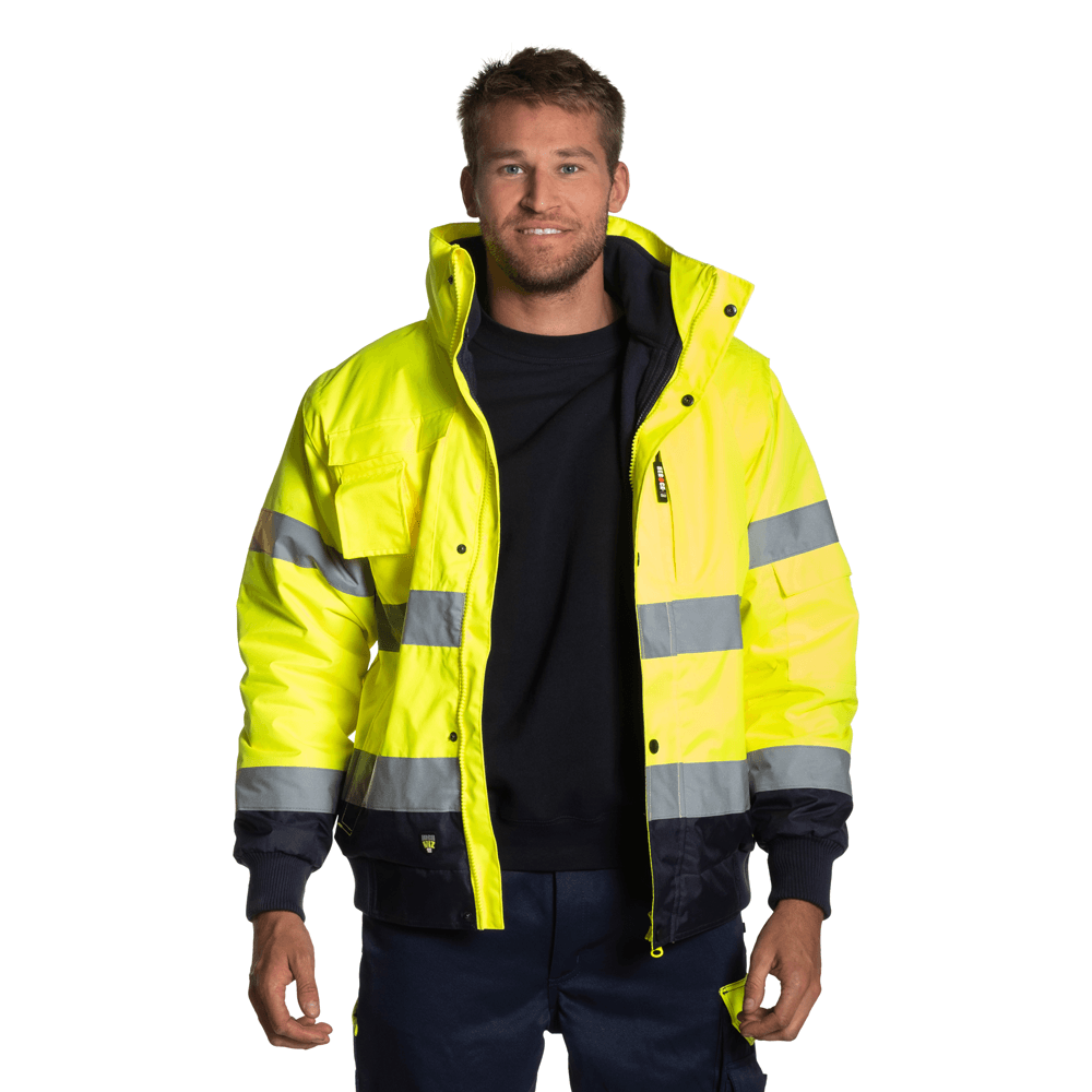 Herock Tarvos Waterproof Hi-Vis Jacket Bodywarmer