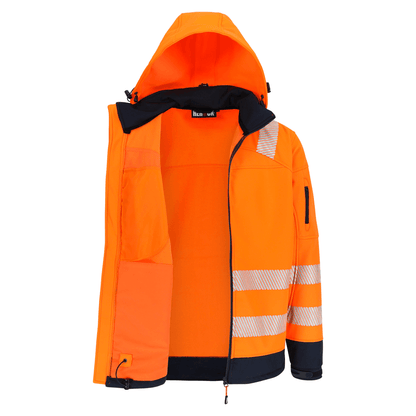 Herock Gregor Water-Repellent Hi-Vis Softshell Jacket
