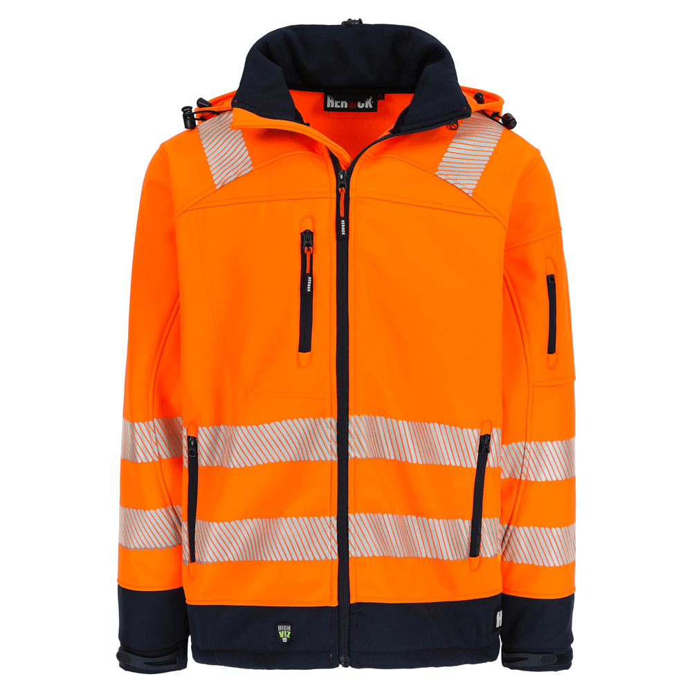 Herock Gregor Water-Repellent Hi-Vis Softshell Jacket