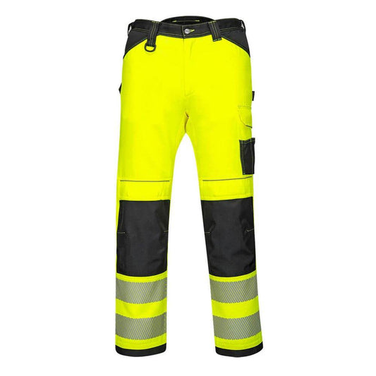 Portwest PW303 PW3 Hi-Vis Lightweight Stretch Work Trousers