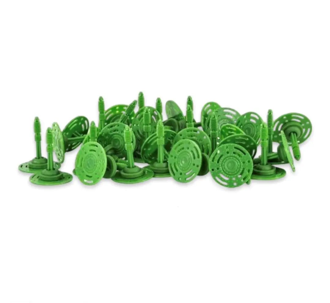 Biokil Crown Membrane Plaster Plugs – 60 mm Green (200‑Pack)