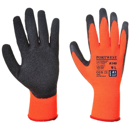 Portwest A140 - Thermal Grip Glove - Latex
