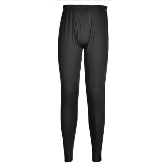 Portwest B131 Thermal Baselayer Leggings Black 2XL