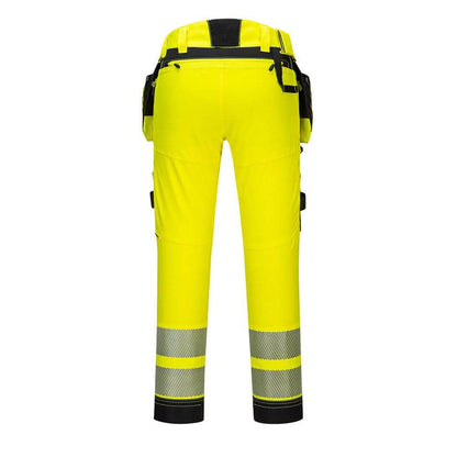 Portwest DX442 4-Way Stretch Hi-Vis Detachable Holster Pocket Trouser
