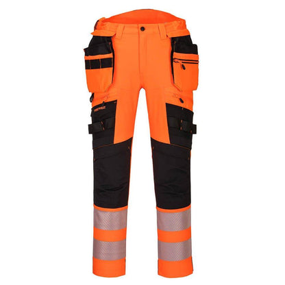Portwest DX442 4-Way Stretch Hi-Vis Detachable Holster Pocket Trouser