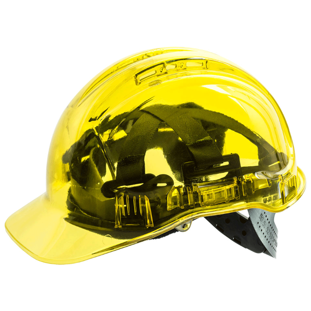 Portwest PV50 Peak View Vented Hard Hat Safety Helmet Various Colours