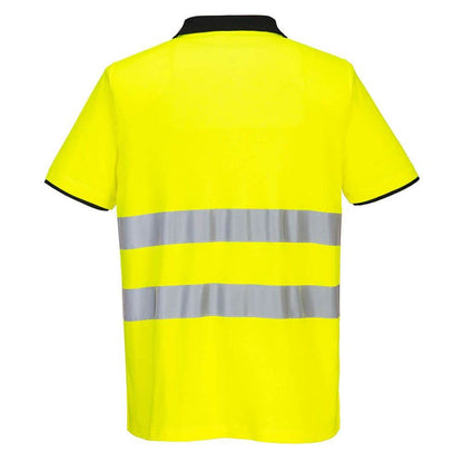 Portwest PW212 Hi-Vis Polo Shirt Short Sleeve