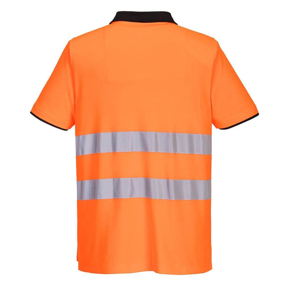 Portwest PW212 Hi-Vis Polo Shirt Short Sleeve