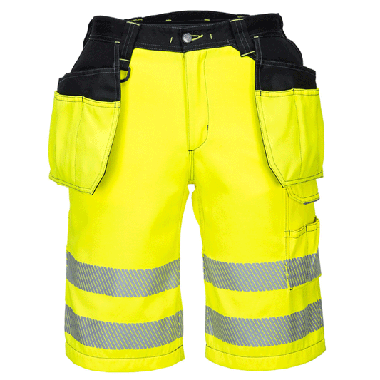 Portwest PW343 PW3 Hi-Vis Holster Pocket Work Shorts Various Colours