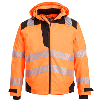 Portwest PW360 PW3 Extreme Breathable Hi-Vis Rain Jacket Various Colours