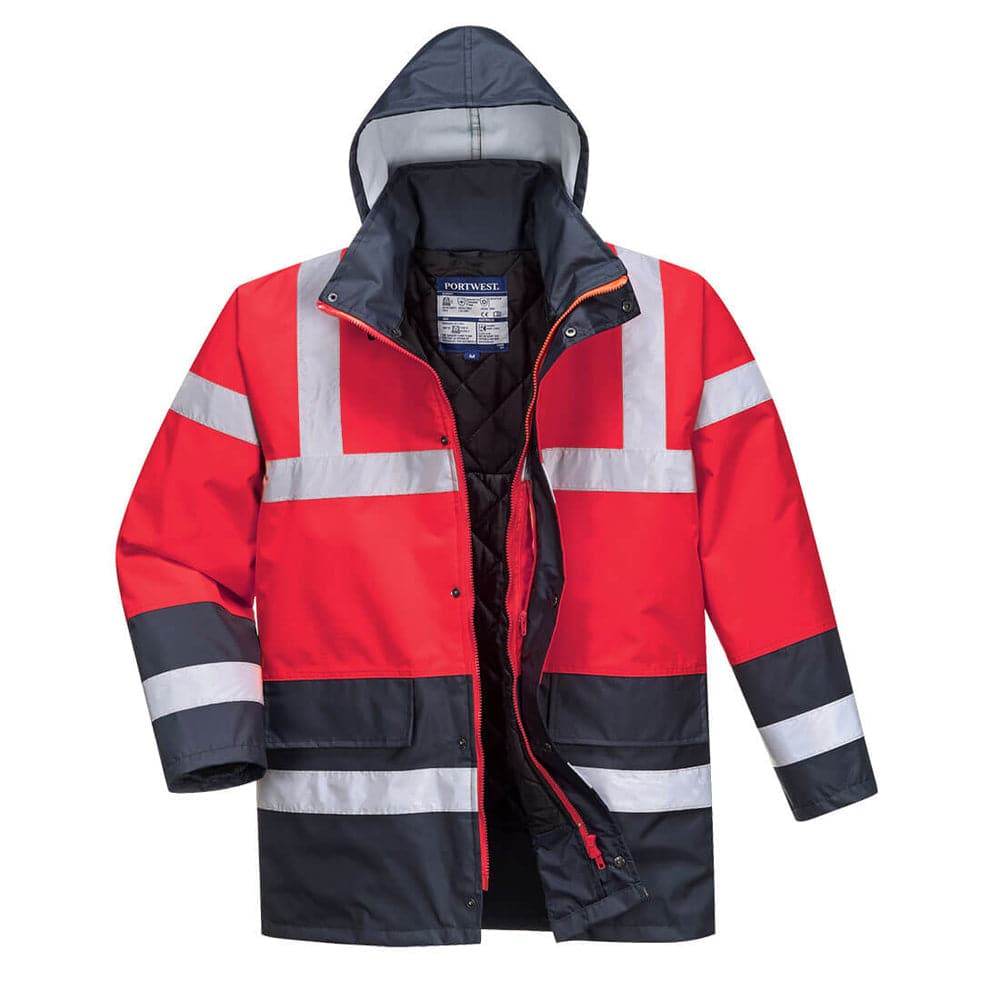 Portwest S466 Hi-Vis Contrast Waterproof Traffic Jacket