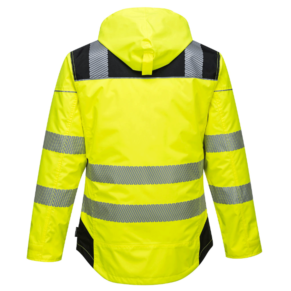 Portwest T400 PW3 Waterproof Hi-Vis Winter Work Jacket
