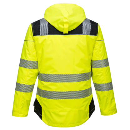 Portwest T400 PW3 Waterproof Hi-Vis Winter Work Jacket