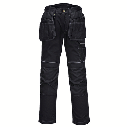 Portwest T602 PW3 Holster Pocket Kneepad Work Trousers Various Colours