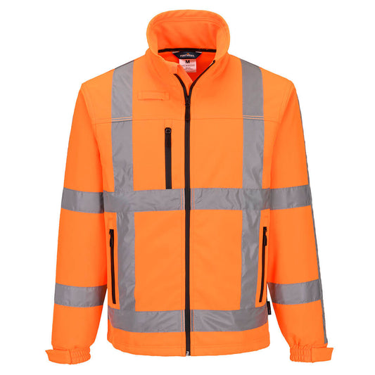 Portwest RWS Hi-Vis Softshell Jacket (3L) Orange R462