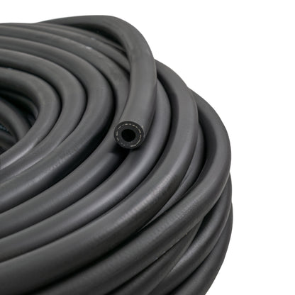 Rubber 8mm Braided Fuel, Oil Hose SAE J30 R6