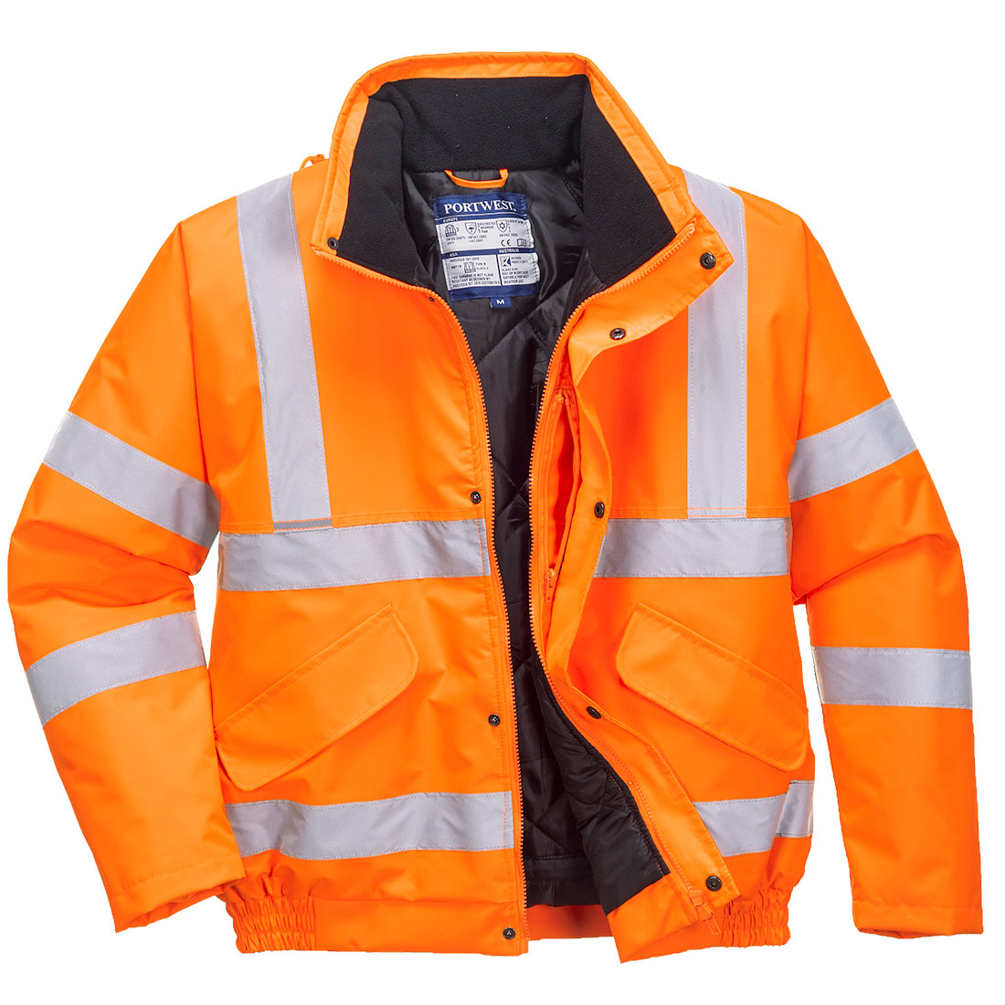 Portwest Hi-Vis Winter Bomber Jacket RT32