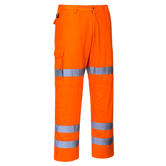 Portwest Hi-Vis Three Band Work Trousers RT49