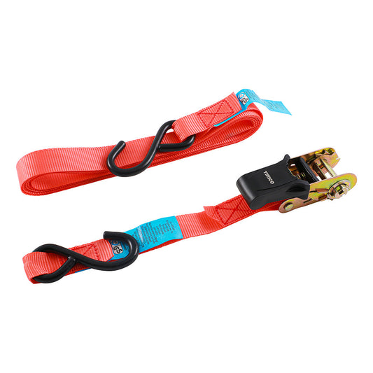 Standard Duty Ratchet Strap with S-Hooks – 5m - 4 Pieces
