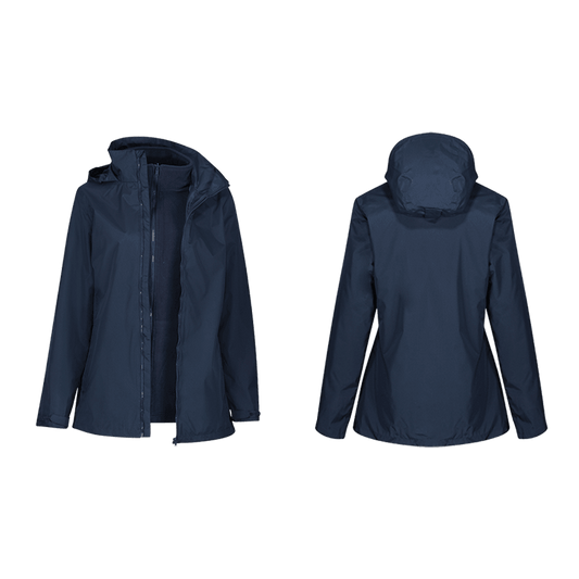 Regatta TRA152 Classic Womens Waterproof 3-IN-1 Work Jacket