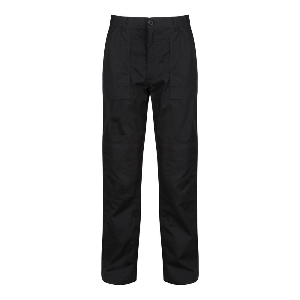 Regatta TRJ330 Water-Repellent Multi-Pocket Action Trousers Black