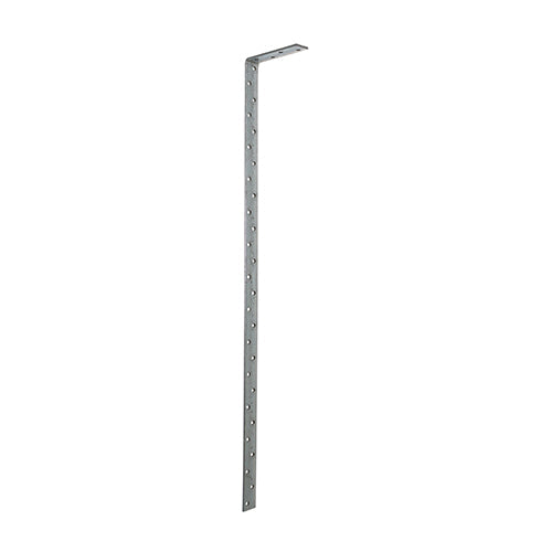 Restraint Straps – Heavy Duty Bent – Galvanised - 800mm (10 Pack)