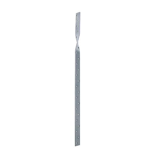 Restraint Straps – Heavy Duty Twisted – Galvanised - 600mm (10 Pack)