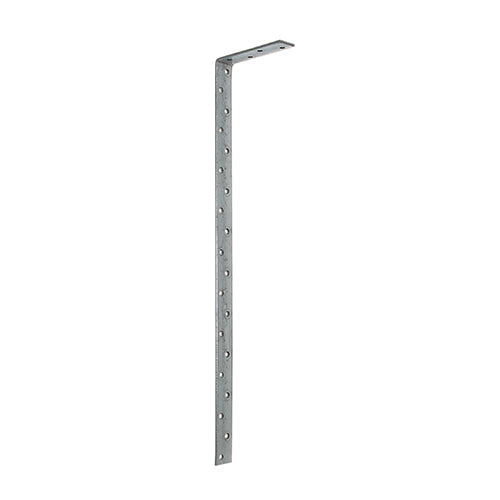 Restraint Straps – Light Duty Bent – Galvanised - 600mm (10 Pack)