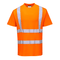 Portwest S170 Hi-Vis Cotton Comfort Breathable T-Shirt