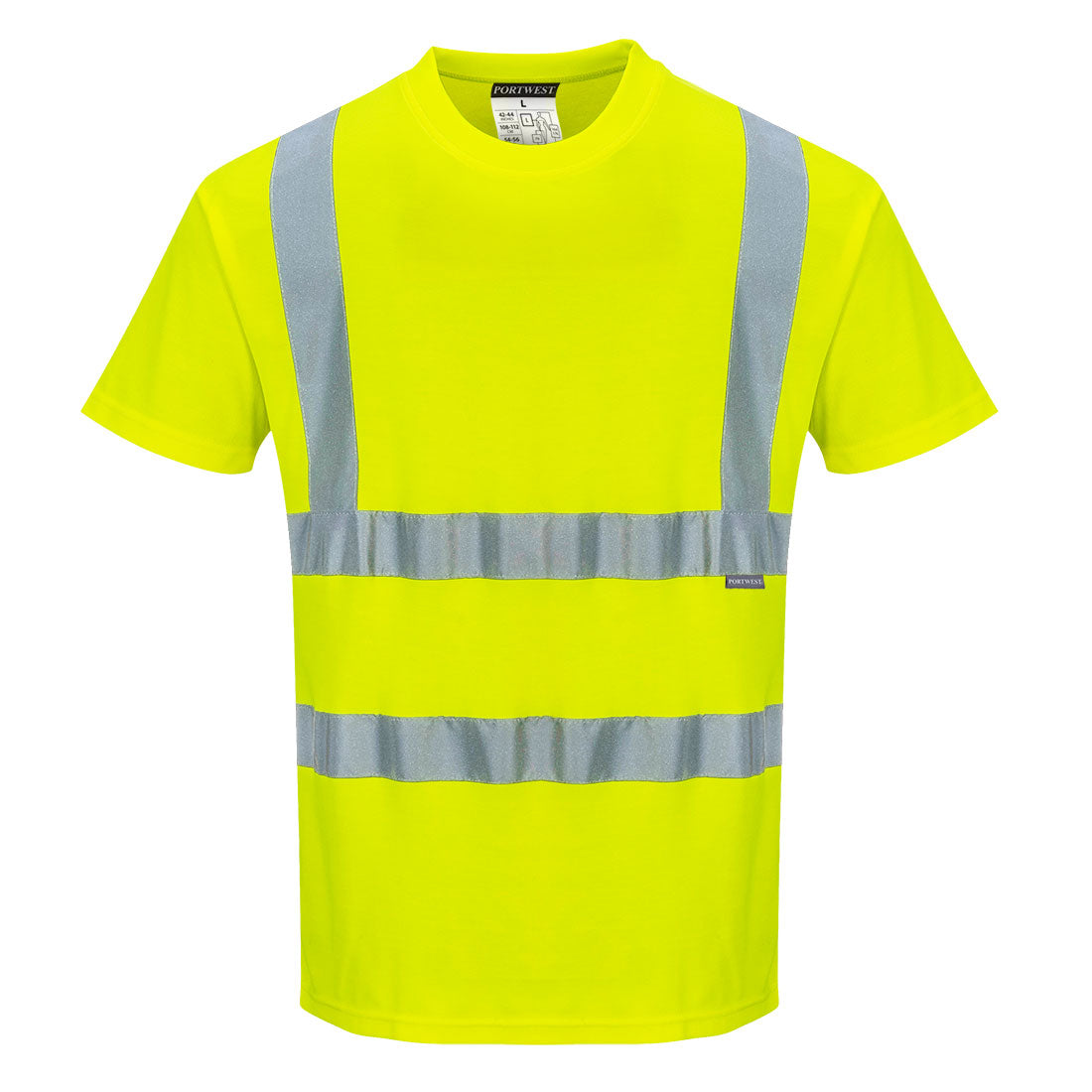 Portwest Hi-Vis Cotton Comfort T-Shirt S/S S170
